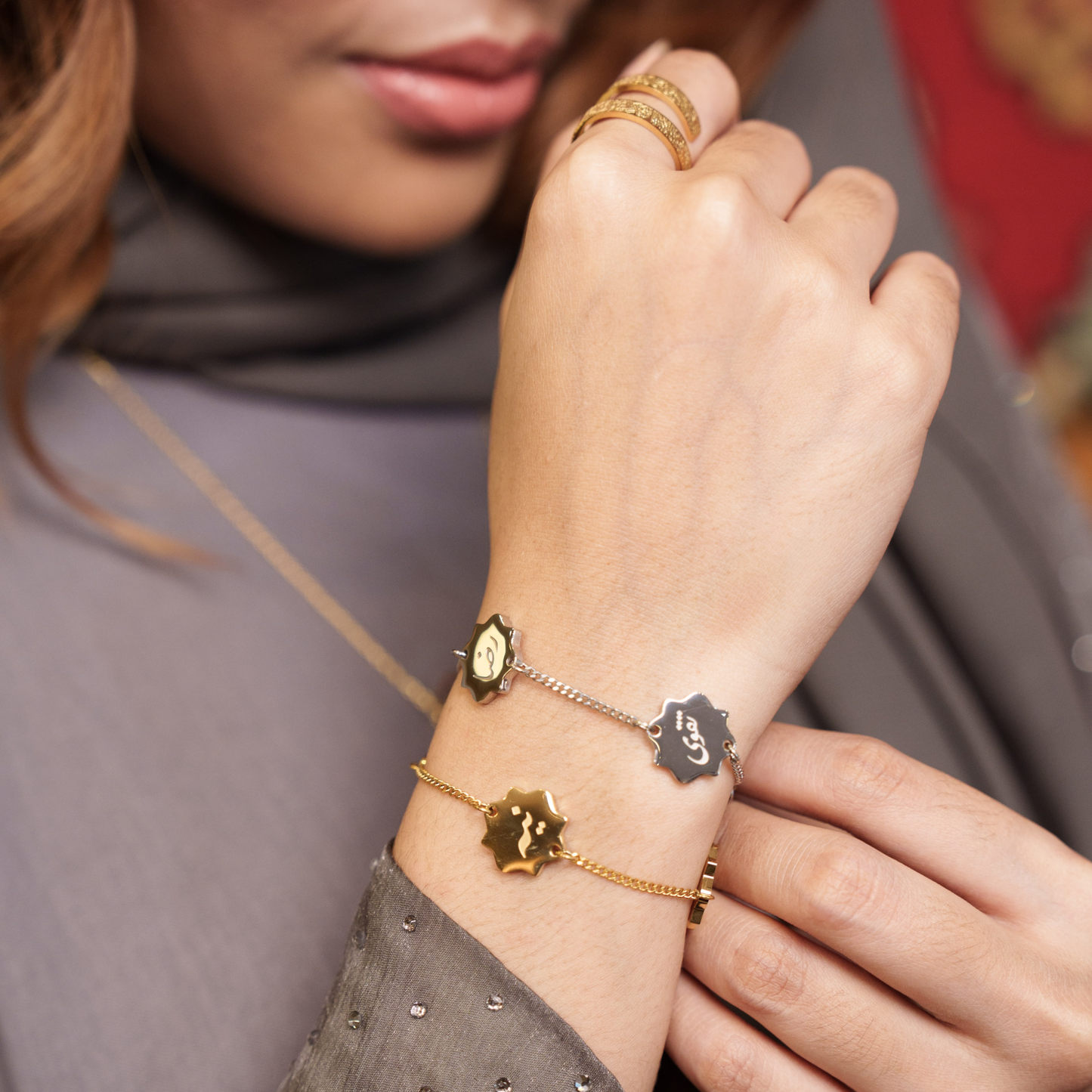 Noble Star Bracelet - Silver