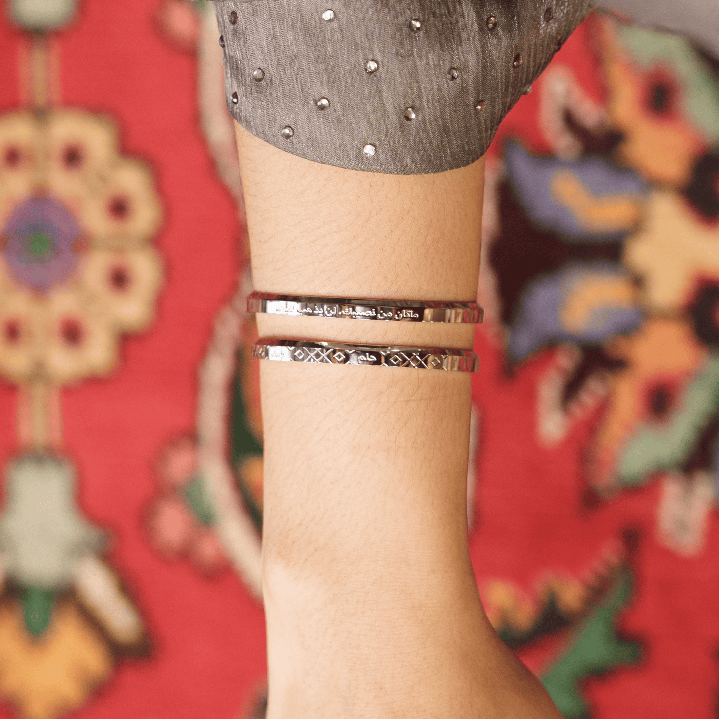 The Qadar Cuff - Silver