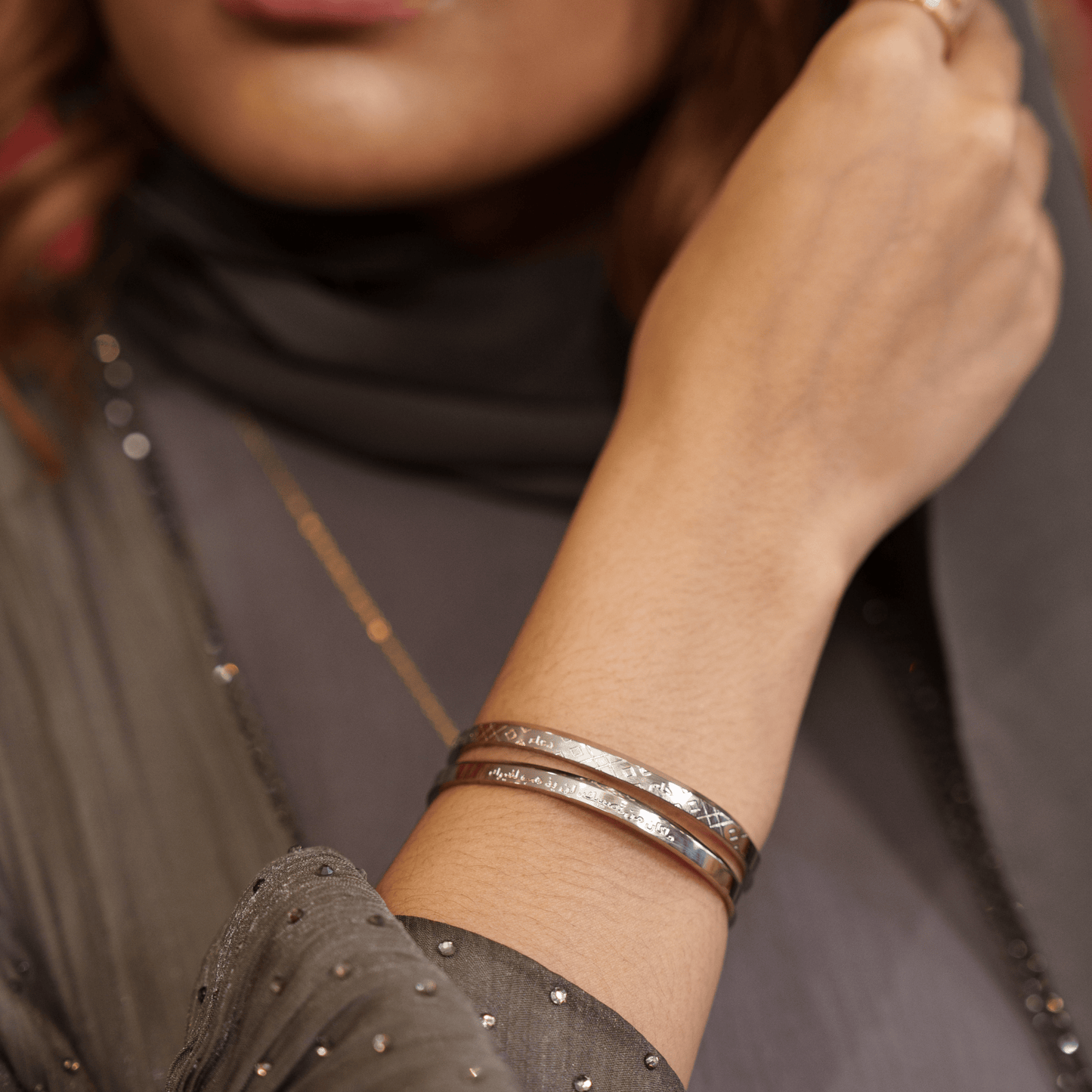 The Qadar Cuff - Silver