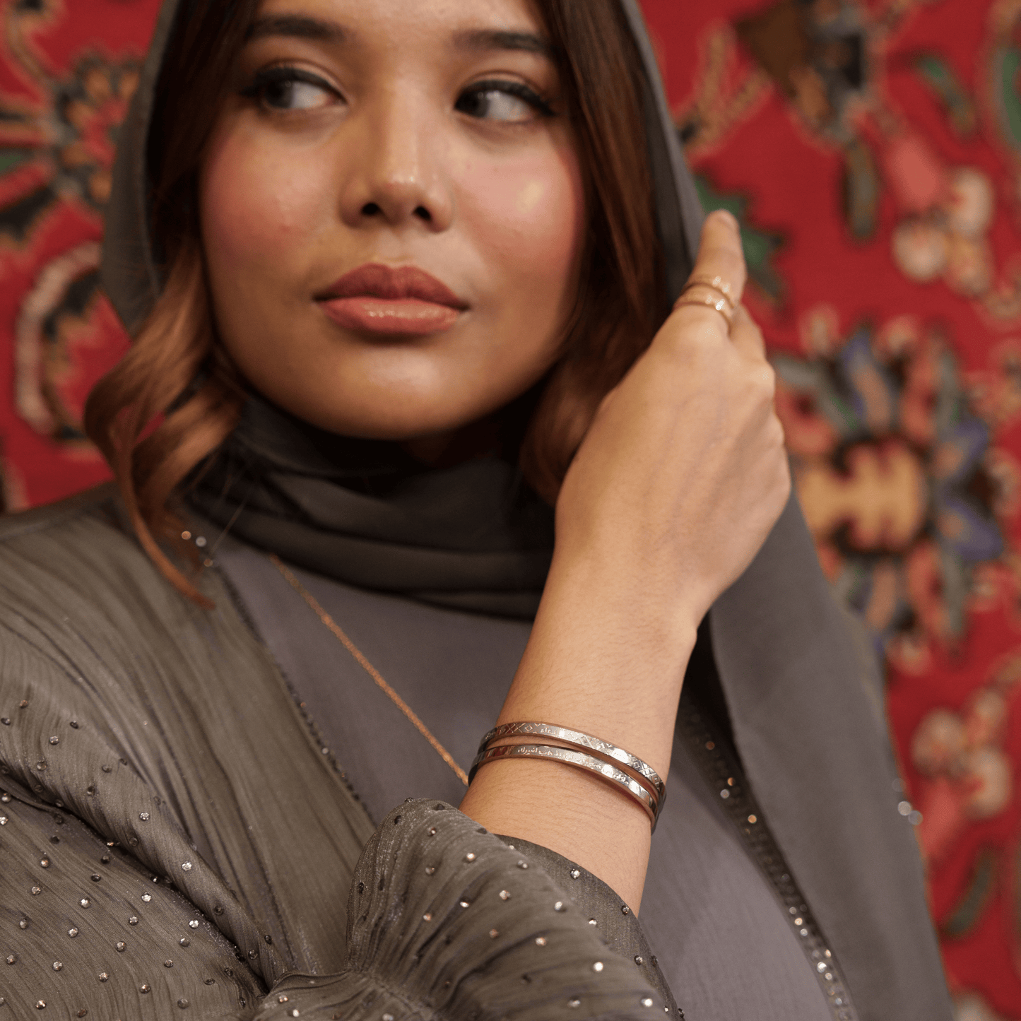 The Qadar Cuff - Silver