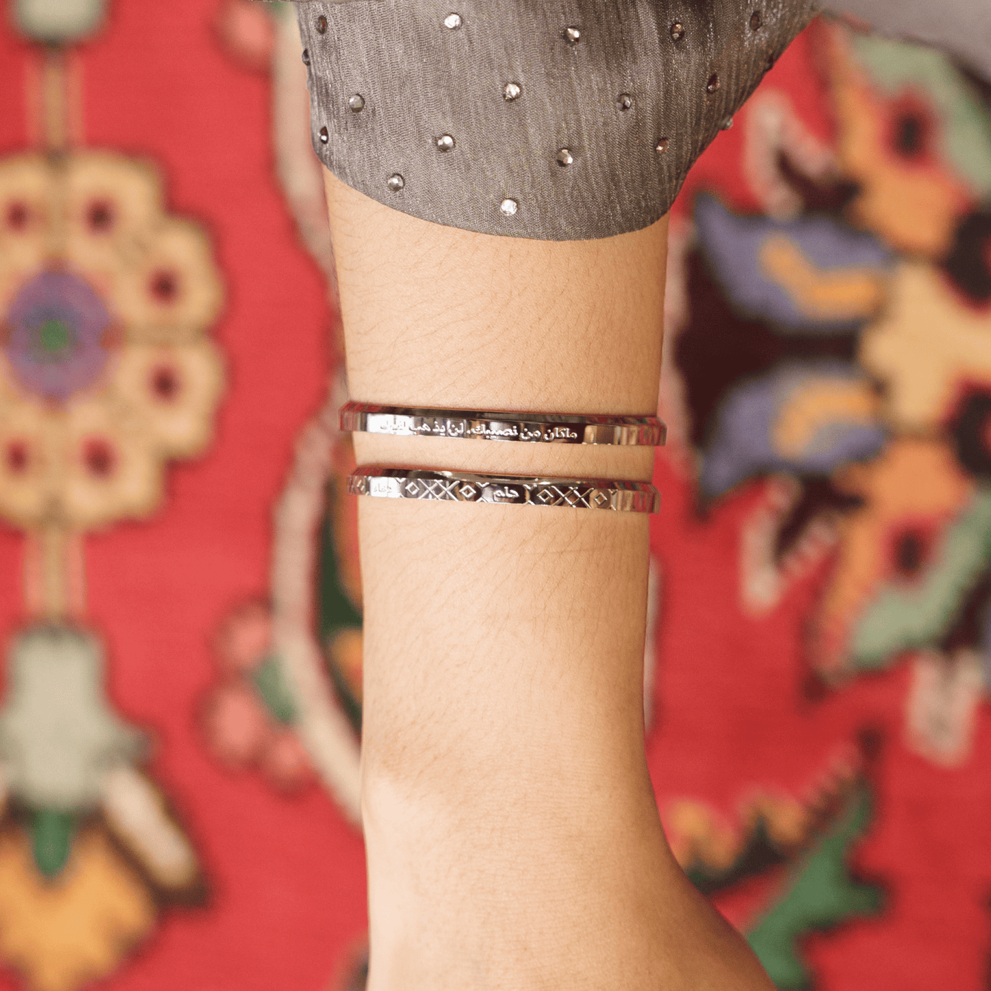 The Qadar Cuff - Silver